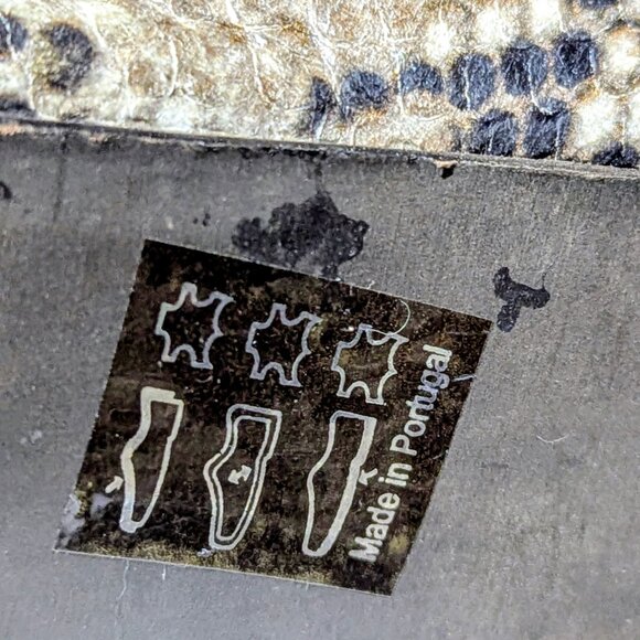 Free People Moonlight Snake Leather Boots  Size 40.5 / 9.5 - Picture 4 of 6